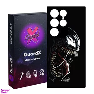کاور گارد ایکس طرح ونوم مدل Glass10472 مناسب برای گوشی موبایل سامسونگ Galaxy S24 Ultra