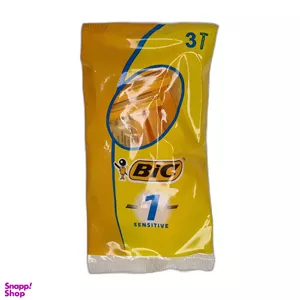 خود تراش 1 لبه بیک مدل 30 بسته 3 عددی