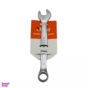 آچار یکسر تخت و یکسر رینگی تراست مدل YP-021 سایز 21 میلی متر