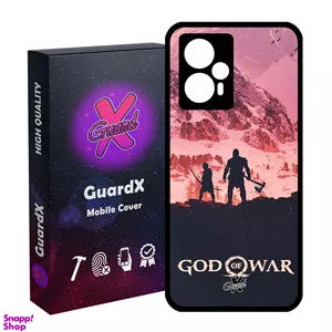 کاور گارد ایکس طرح God of War مدل Glass10075 مناسب گوشی موبایل شیائومی Poco F5/Redmi Note 12 Turbo