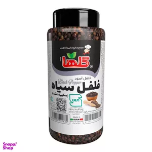 دان فلفل سیاه گلها وزن 60 گرم بسته بندی P.E.T