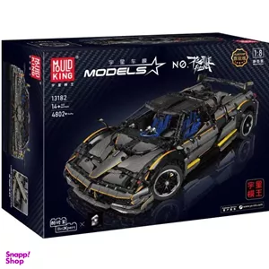 لگو ساختنی مدل ماشین لامبورگینی کنترلی لئون 4802 قطعه مدل  13182 Mould King ا