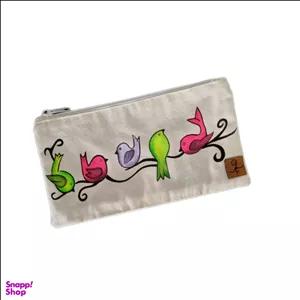 جامدادی طرح پرنده های رنگی