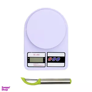ترازو آشپزخانه مدل SF-400یک عدد پوست کن ایرسا مدل 0811
