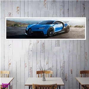 تابلو بکلیت طرح اتومبیل ماشین بوگاتی مدل کشیده W-7843