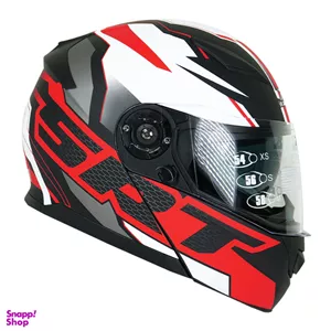 کلاه کاسکت راپیدو مدل 950 طرح SRT RED به همراه کاور