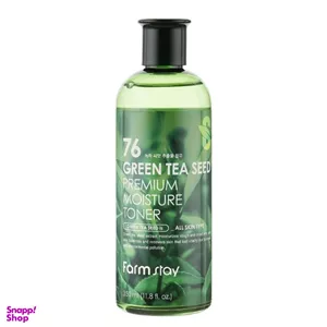 تونر صورت فارم استی مدل Green Tea حجم 350 میلی لیتر