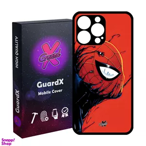 کاور گارد ایکس طرح مرد عنکبوتی مدل Glass10566 مناسب برای گوشی موبایل اپل iPhone 14 Pro Max