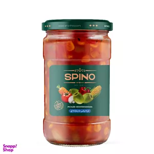مزه ترشی مدیترانه ای اسپینو وزن 230 گرم