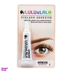 چسب مژه مصنوعی لولوکس لالا مدل clear حجم 7 میلی لیتر
