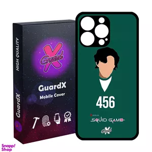 کاور گارد ایکس طرح Squid Game مدل Glass10406 مناسب برای گوشی موبایل اپل iPhone 14 Pro Max