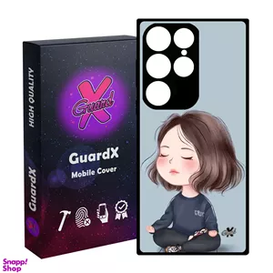 کاور گارد ایکس طرح Girl مدل Glass10665 مناسب برای گوشی موبایل سامسونگ Galaxy S24 Ultra