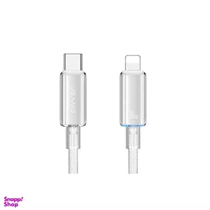 کابل دیتا Type-C به Lightning یوسمز مدل US-SJ659 طول 1.2 متر