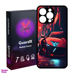 کاور گارد ایکس طرح لامبورگینی مدل Glass10608 مناسب برای گوشی موبایل اپل iPhone 15 Pro Max