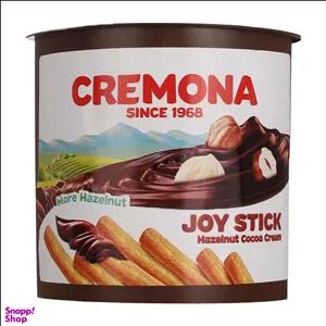 کرم کاکائو فندقی همراه با بیسکویت کرمونا وزن 40 گرم