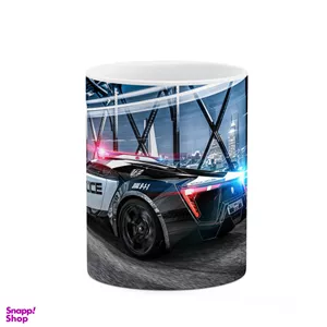 ماگ کاکتی طرح ماشین پلیس کد mgp11885