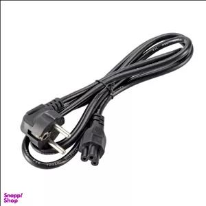 کابل برق 3 پین لپ تاپ گیگافلکس مدل CCA 75×2 طول 1.5 متر