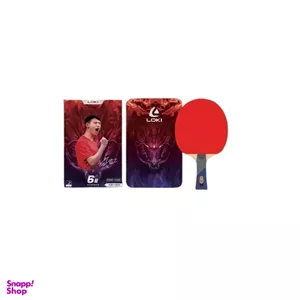 راکت پینگ پنگ کربن دار لوکی مدل R6 سری 2025