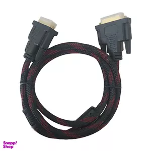 کابل DVI گرافیک کامپیوتر مدل eNET طول 1.5 متر