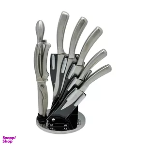 سرویس چاقو آشپزخانه 9 پارچه راکلند مدل s کد 3305
