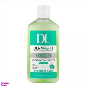 ژل شستشوی پوست درمالیفت مدل سبولیفت مخصوص پوست چرب و جوشدار حجم 200 میلی لیتر