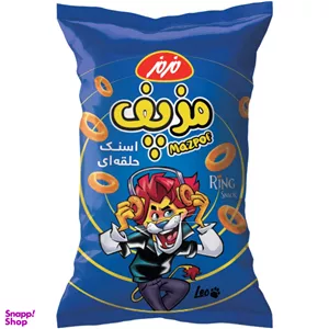 اسنک پنیری هولاهوپ مزپف مزمز وزن 85 گرم