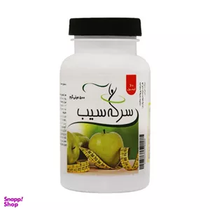 کپسول سرکه سیب 500 میلی گرم ایده داروی پارس بسته 60 عددی