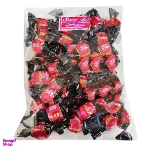 تافی روکس دار تلخ با مغزی کاکائو کارانانی شیرین عسل وزن 500 گرم