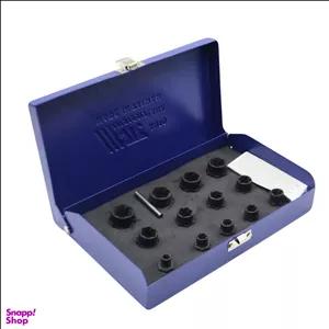 جعبه بکس هرز بازکن جی تی سی مدل YP-JTC-1321S-DRIVE3/8 مجموعه 14 عددی