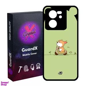کاور گارد ایکس طرح سگ مدل Glass10660 مناسب گوشی موبایل شیائومی 13T/13T Pro/Redmi K60 Ultra