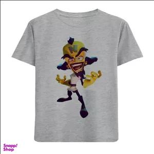 تیشرت آستین کوتاه پسرانه مدل آدمک خشن W293