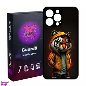 کاور گارد ایکس طرح ببر مدل Glass10618 مناسب برای گوشی موبایل اپل iPhone 14 Pro Max