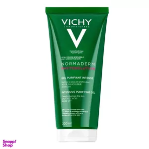 ژل شست و شوی صورت ویشی مدل نورمادرم حجم 200 میلی لیتر