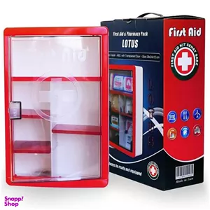 جعبه کمک های اولیه لوتوس مدل FIRST AID سایز بزرگ