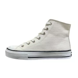 کفش راحتی زنانه طرح کانورس کد 1001 رنگ سفید