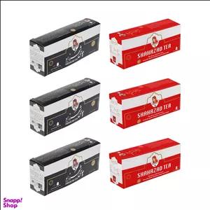 چای کیسه ای رویال و ارل گری شهرزاد مجموعه 6 عددی