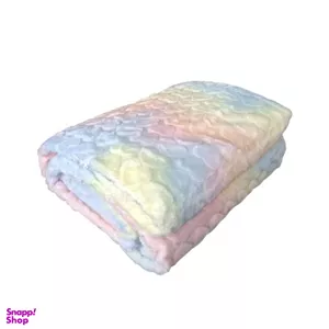 پتوی مسافرتی یک نفره تیسا مدل آبرنگی کد TB160R