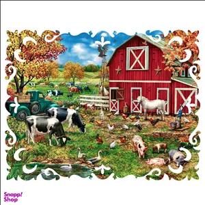 پازل 166 تکه گلکسی طرح مزرعه حیوانات کد 2654