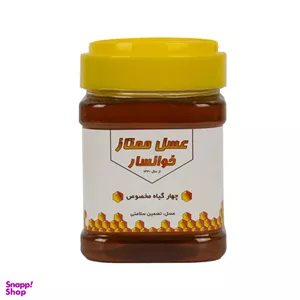 عسل چهار گیاه مخصوص ممتاز خوانسار وزن 500 گرم