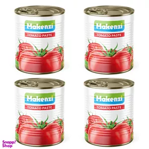 کنسرو رب گوجه فرنگی مکنزی وزن 800 گرم بسته 4 عددی