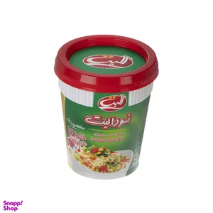 نودل الیت لیوانی با طعم سیزیجات وزن 70 گرم