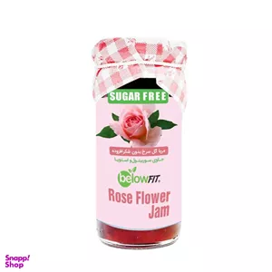 مربا گل سرخ بدون شکر افزوده بیلو وزن 350 گرم