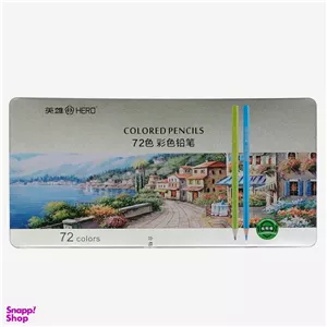 مداد رنگی 72 رنگ Hero مدل آرتیست
