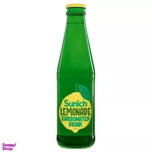 نوشابه گازدار لیموناد سن ایچ شیشه ای حجم 250 میلی لیتر