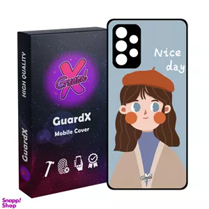 کاور گارد ایکس طرح دختر مدل Glass10628 مناسب برای گوشی موبایل سامسونگ Galaxy A52/A52S