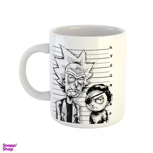 ماگ مدل ریک اند مورتی طرح rick and morty