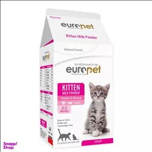 شیر خشک بچه گربه یوروپت مدل Kitten Milk Powde وزن 200 گرم
