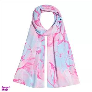 شال زنانه آنالیا مدل نخی خنک تابستانه محبوب طرح آبرنگی کد 7075