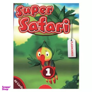 فلش کارت super safari اثر جمعی از نویسندگان انتشارات silkrood