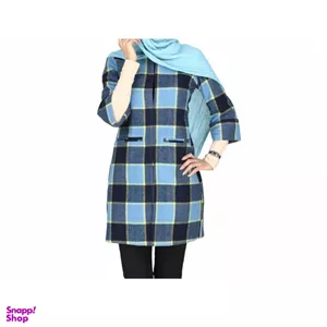 پالتو زنانه تیدا کد 4309001005122 رنگ آبی